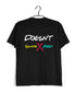 2 TV SERIES DOESN'T SHARE FOOD Custom Printed Graphic Design T-Shirt for Men